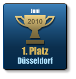 1. Platz Düsseldorf 2010 Juni