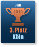 3. Platz Köln 2019 Juni