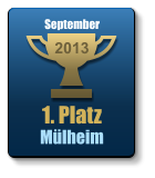 1. Platz Mülheim 2013 September