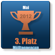 3. Platz Mülltonnencup 2012 Mai